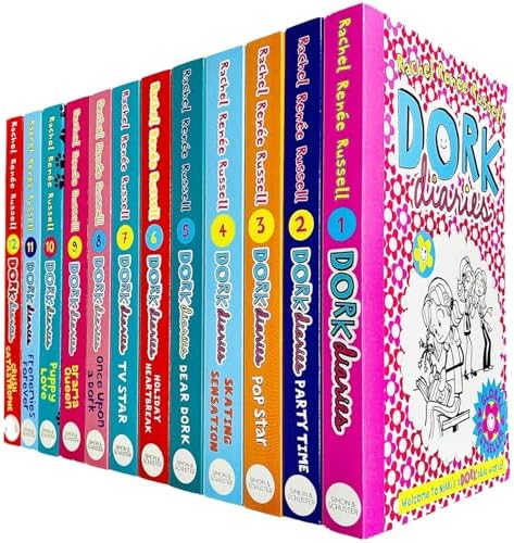 Dork Diaries 18-Book Collection Set with Dork Diaries OMG! and 3.5